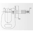 Micrometru mecanic cu scala disc pentru tabla, Klass