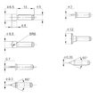 Micrometru cu capete de schimb, 7 perechi de capete de masura, Klass