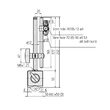 Suport magnetic clasic pentru ceas comparator, Mitutoyo