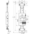 Scala digitala verticala DIN 862, iesire date RB5, carcasa metalica, Klass
