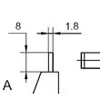 Micrometru  mecanic cu bac  pentru masurat peretele tevilor, Klass