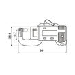 Aparat digital măsurat grosimi MINI, revenire cu arc, Klass