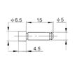 Capete de masura pentru micrometre  Ø 5 mm, Klass