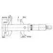 Micrometru mecanic in 2 pct. cu bacuri duble pentru interior, Klass