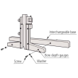 Subler digital de adâncime ABS, IP67 tip pin Mitutoyo,