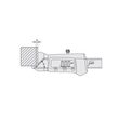 Subler digital pentru masurat sanfren, Schut, 