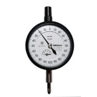 Ceas comparator analog spate plat, diviziune 0.001mm Mitutoyo,