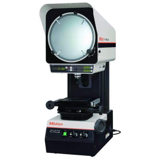 Proiector de profil cu sistem optic vertical, seria PJ-PLUS Mitutoyo,