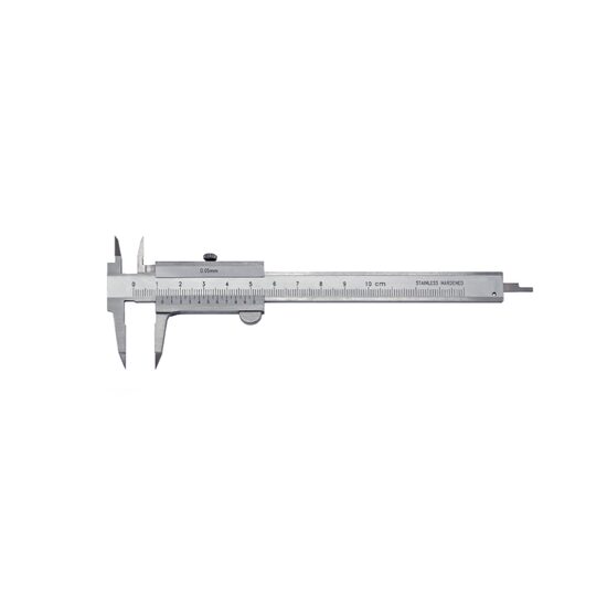 Subler de mici dimensiuni cu falci ascutite DIN 862, INOX, Klass