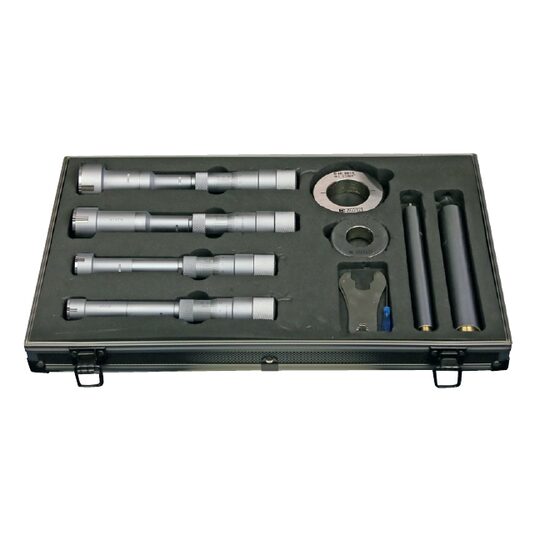 Set micrometre mecanice de interior in 3 pct. scala 0,001mm, Klass