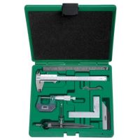 Set instrumente de masura, 6 buc/set, subler mecanic div. 0,05 mm, INSIZE 