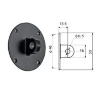 Capac cu ureche pentru ceas comparator, 4 gauri, Klass