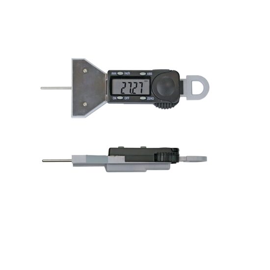 Subler digital de adancime din plastic 25 x 53 mm, tija Ø 2.5 mm, Klass
