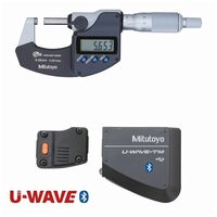 Set Wireless, U-WAVE Bluetooth + Micrometru digital 0-25mm, Mitutoyo