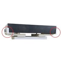 Suporti anti-alunecare pentru stand placa de granit, Filetta, 