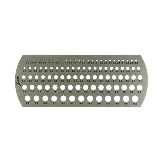 Sablon gauri, increment 0.1mm, Filetta, 