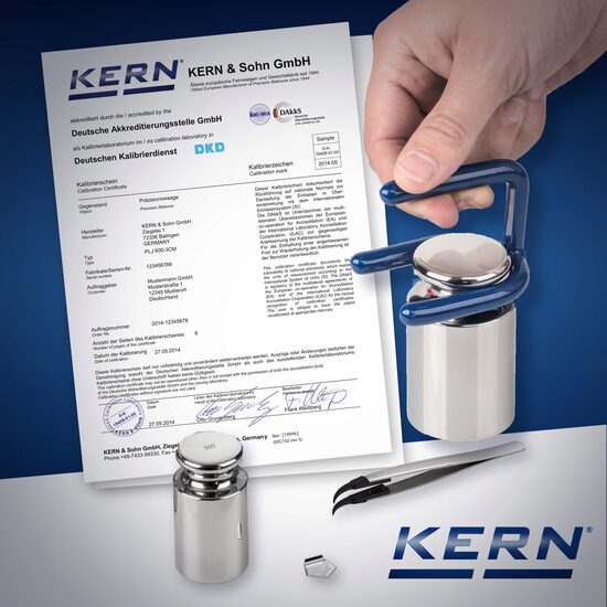Certificat de conformitate etaloane KERN,