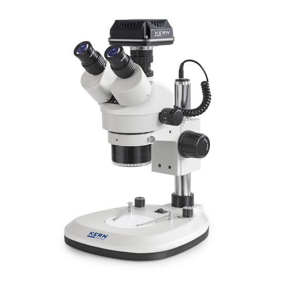 Set microscop digital cu accesorii KERN OZL, 
