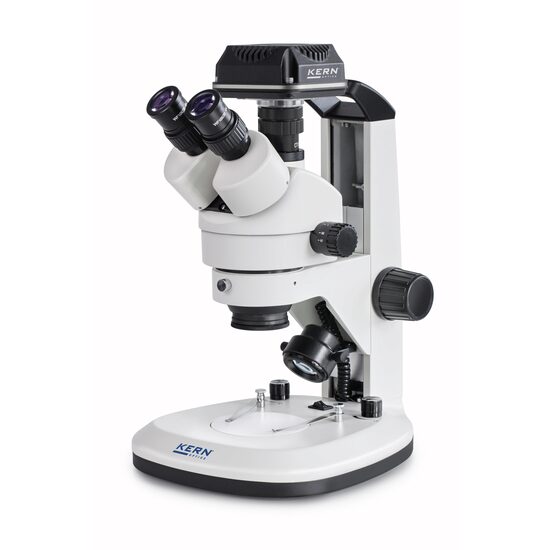 Set microscop digital cu accesorii KERN OZL, 