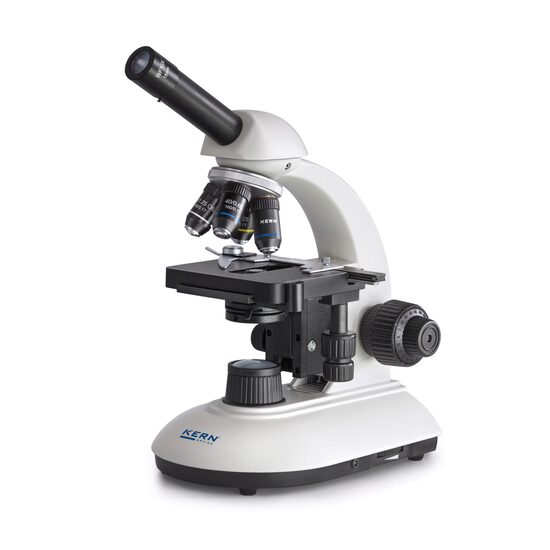 Microscop cu lumină transmisă KERN OBE, 
