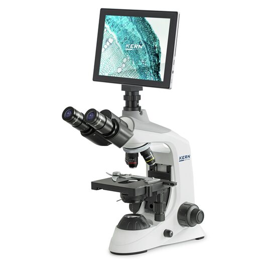 Set microscop digital cu accesorii KERN OBE, 