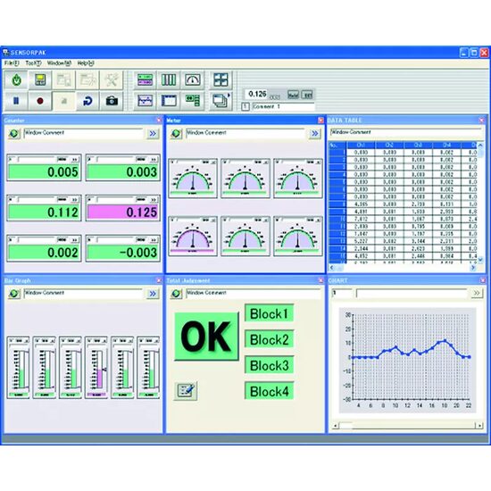 Software de integrare sisteme de masura Mitutoyo SENSORPAK/E V3.0