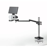 Video Microscope KERN OIV, stand articulat cu placa fixare,