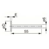 Palpator tip disc pentru Tesa-Hite, 