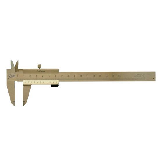 Subler mecanic din alama, Schut 0-150mm, 