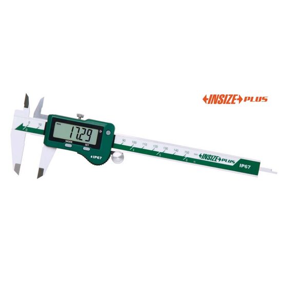 Șubler digital DIN862 cu protectie apa IP67 INSIZE, 