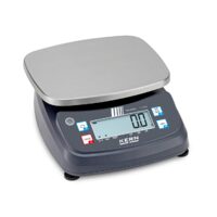 Cântar de banc pentru entry-level cu placă de cântărire din inox, Kern FPE, 