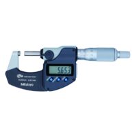 Micrometru digital IP65, Digimatic cu clichet de actionare Mitutoyo,