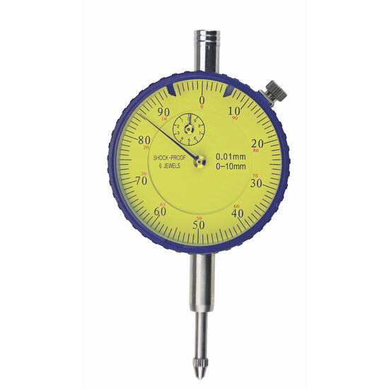 Ceas comparator de precizie DIN 878, Ø 56 mm, antisoc, Klass