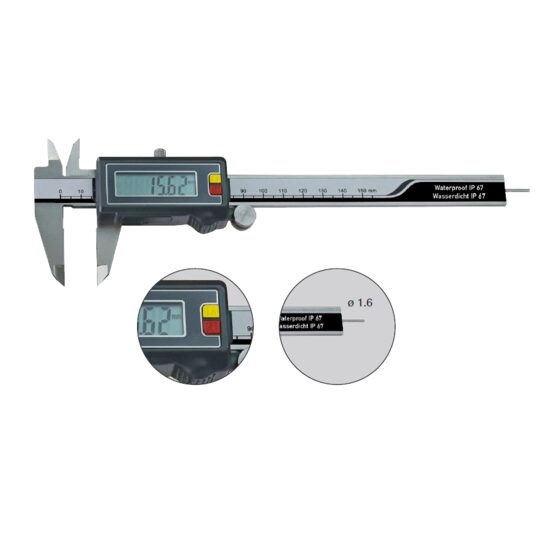 Subler digital IP67, Klass