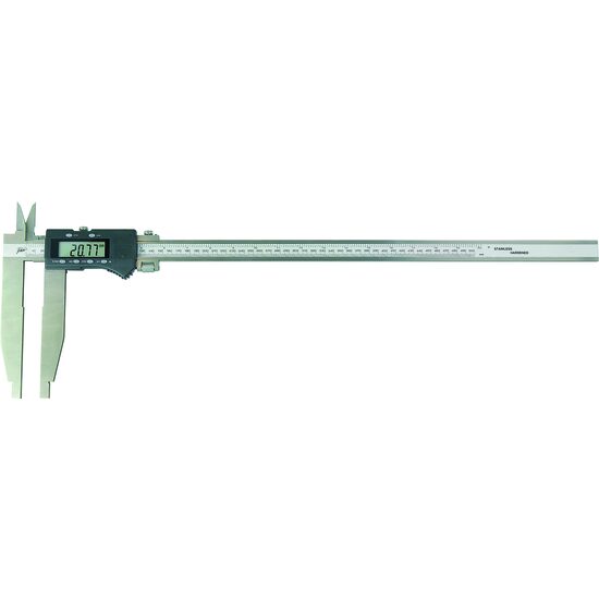 Subler digital Absolute de exterior, cu ciocuri intoarse, Schut