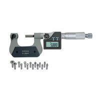 Micrometru digital cu 7 perechi de bacuri schimbabile non-rotative, IP65, Klass