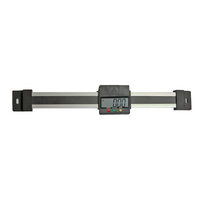 Scala digitala orizontala, aluminium DIN 862, sistem capacitiv, Klass