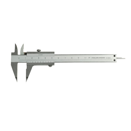 Subler de mici dimensiuni cu falci ascutite DIN 862, INOX, Klass