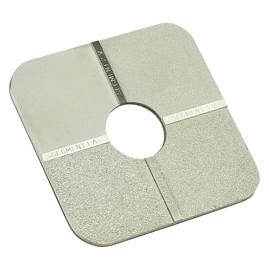 Specimen rugozitate pentru sablare cu nisip, Schut