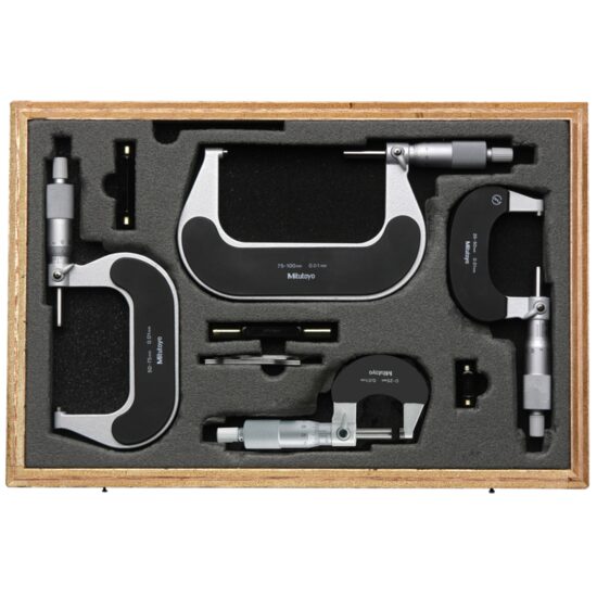 Set micrometru  mecanice de exterior (4buc) Mitutoyo,