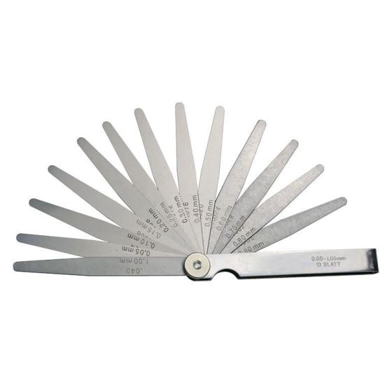 Set lere interstitii, 0.05 - 1.00 mm, 20buc/set, Klass
