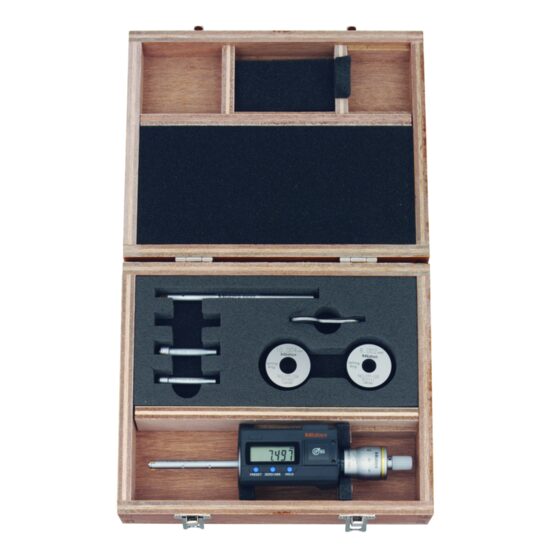 Set micrometre digitale in 3 puncte, capete schimbabile Mitutoyo,