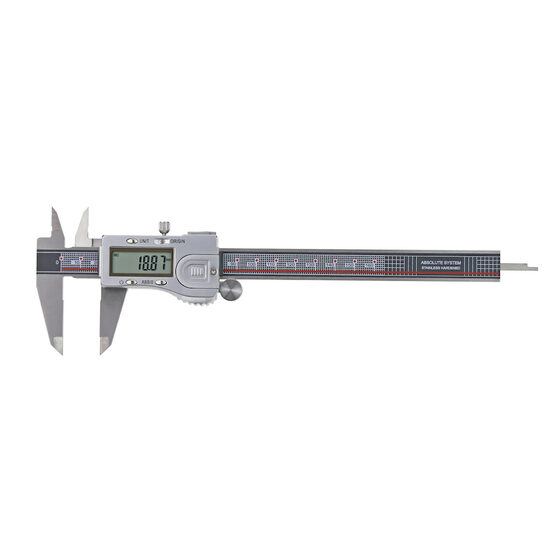 Subler digital ABS cu rola detasabila, INOX, Klass