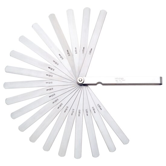 Set lere interstitii, increment 0.05mm, 20lere Mitutoyo,