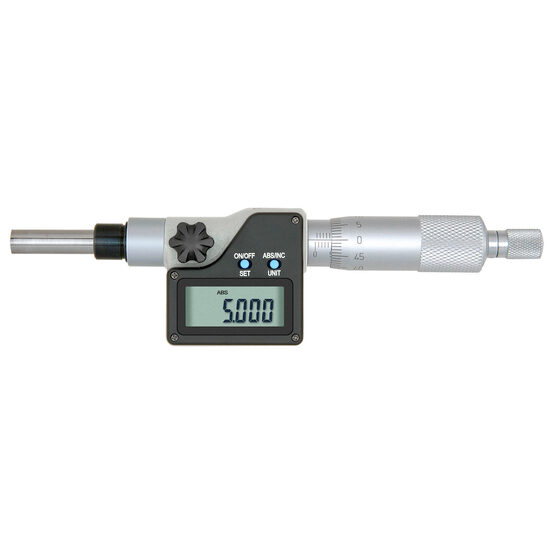 Tambur micrometric digital cu bacuri carbura, IP 65, Klass