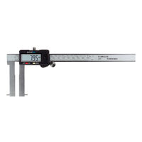 Subler digital cu pini indreptati spre exterior, Schut
