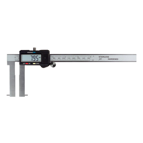 Subler digital cu pini indreptati spre exterior, Schut