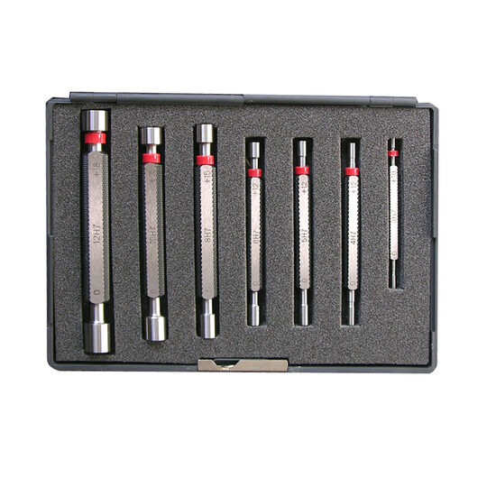 Set calibre tampon lise DIN 2245, H7, Klass