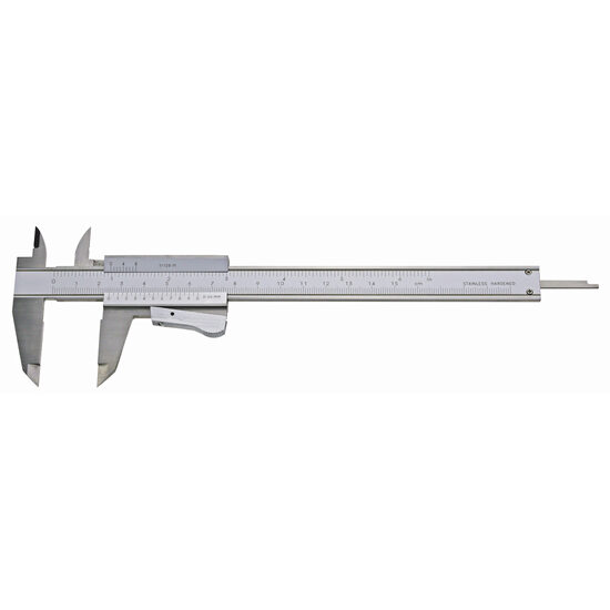 Subler mecanic TOP DIN 862, INOX, auto-blocare, Klass
