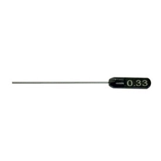 Pini individuali cu maner, Ø0.20 - Ø0.49 mm, L 40 mm, Klass